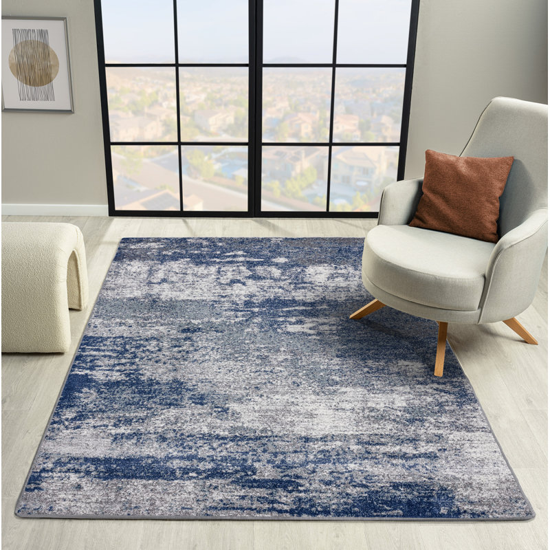 Abstract Indoor Rug, Rectangle 5' x 7'