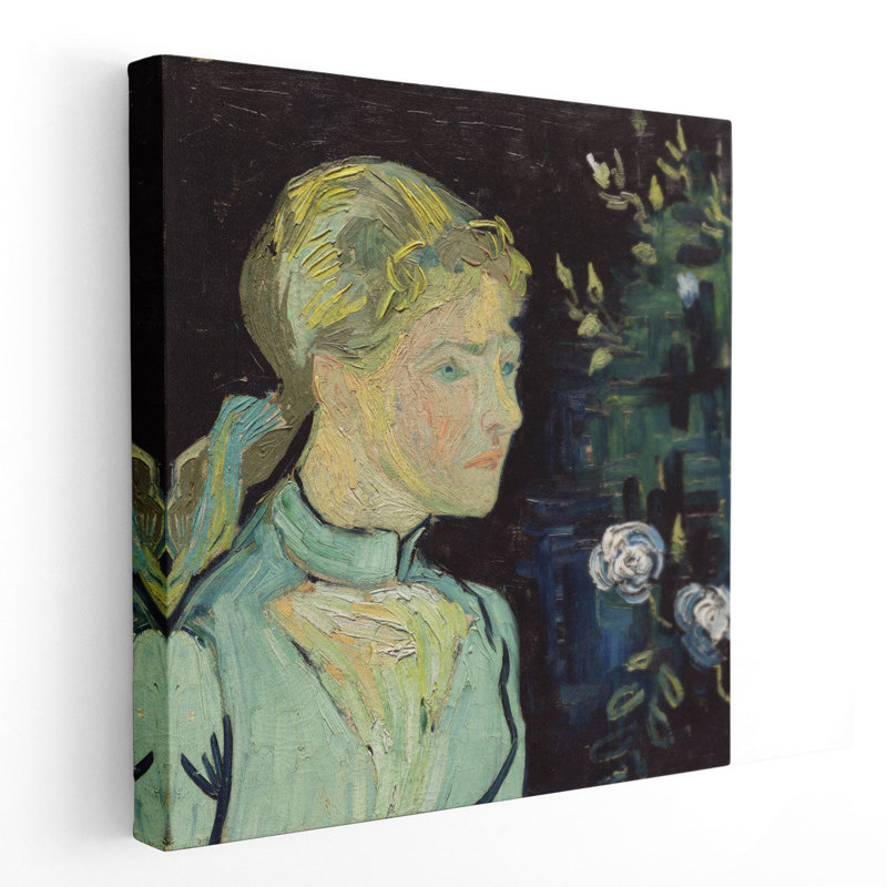Adeline Ravoux, 1890, reproduction d'art sur toile, H 30 po x l 30 po