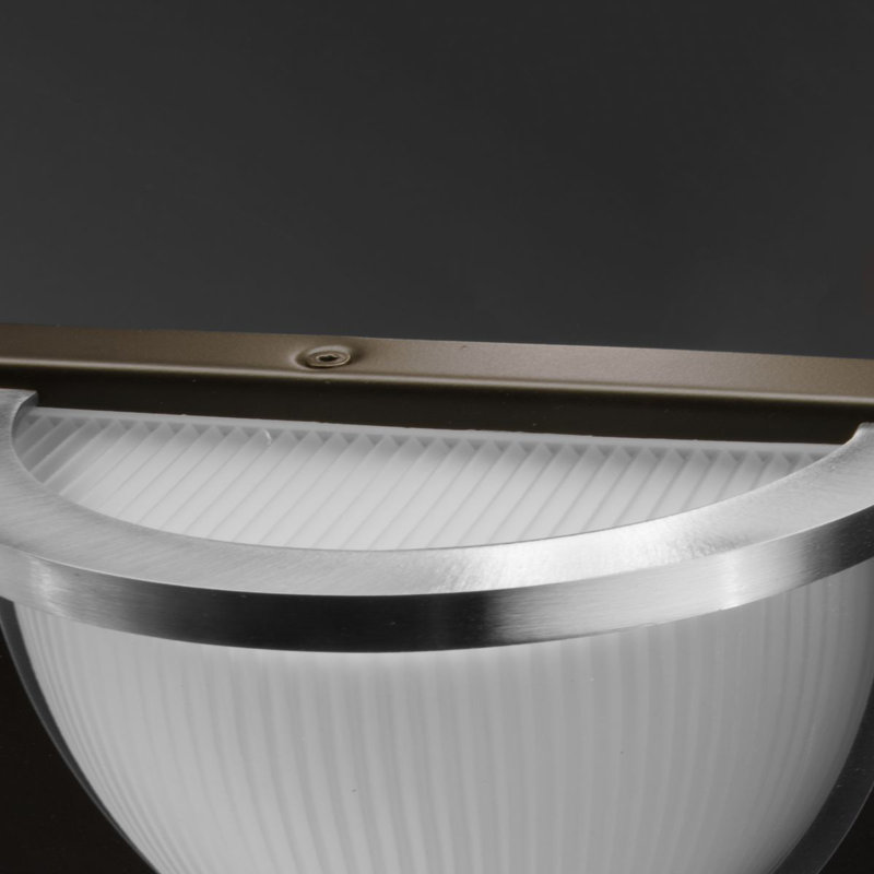 Barre d’éclairage de salle de bain 3 lumières à intensité réglable Vanderpool, Blanc, Graphite