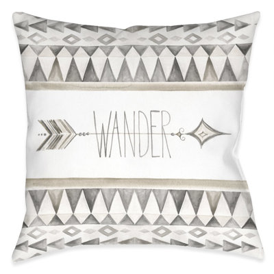Housse et insert de coussin carré Wander