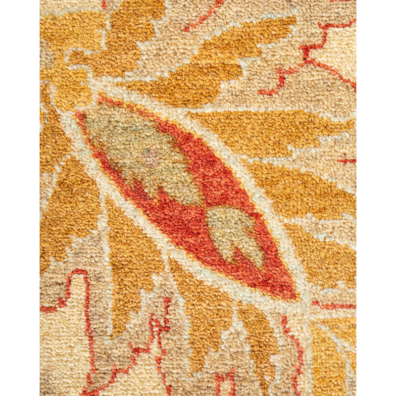 Classic One-of-a-Kind 9' 2" X 12' 1" Hand Knotted Area Rug