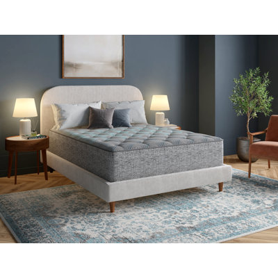 Matelas hybride Restonic Comfort Care, matelas à ressorts ensachés individuels, confort moyen