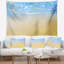 Tapisserie «Seashore Smooth Sea Surf» sur Blue Waters-28508079
