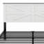 Base de lit plateforme en bois-183531335