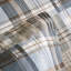 Édredon simple en duvet synthétique - Motif écossais bleu-brun, lavable à la machine avec taies décoratives, rembourrage, tissu écossais, 2 taies décoratives, confort-117061444