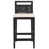 White Seat/Black Frame