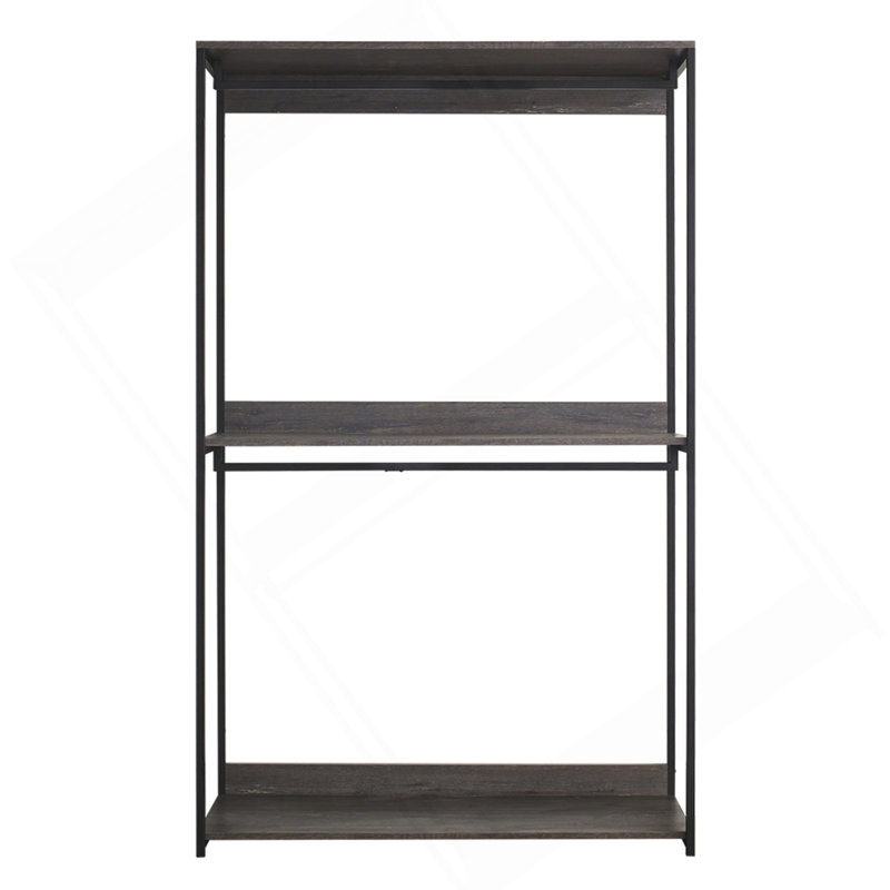 Monica Wood Walk-In Closet System