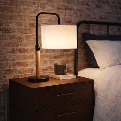 PANIZ SIMPLE TABLE LAMP WITH CYLINDER SHADE