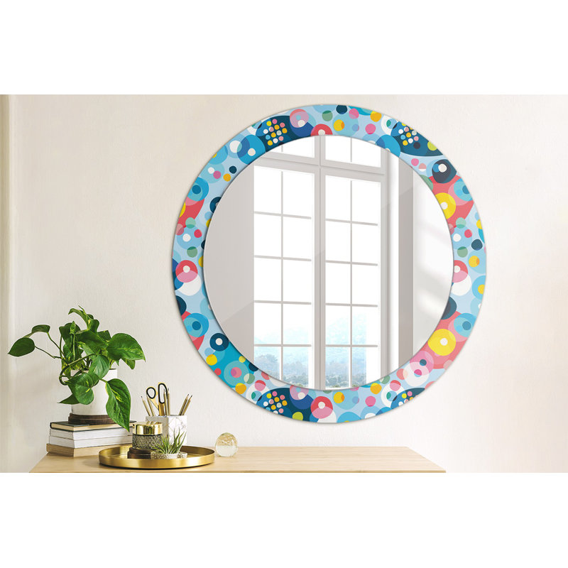 Huldar Glass Flat Wall Mirror