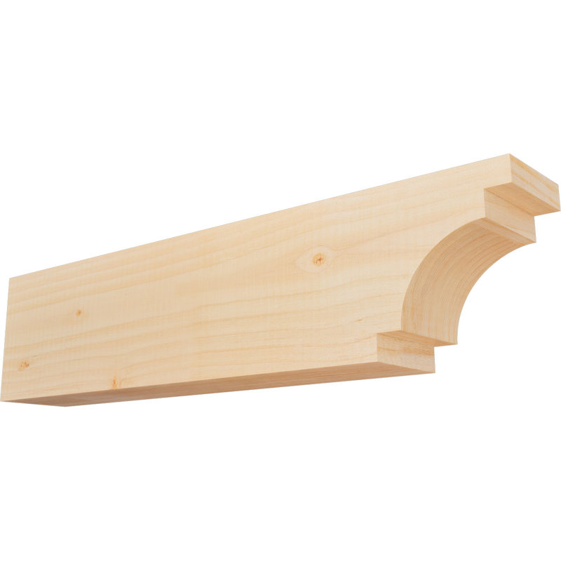 Traverseur méditerranéen, Sapin de Douglas, 6" H x 24" W x 3.5" D
