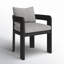 Chaise de patio avec coussin Fika-104310970