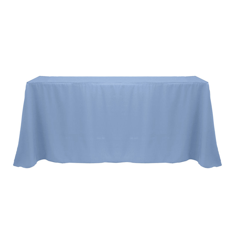 Solee Solid Color Tablecloth, 108" x 156", 1, Slate