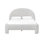 Lit plateforme tapissier Mila