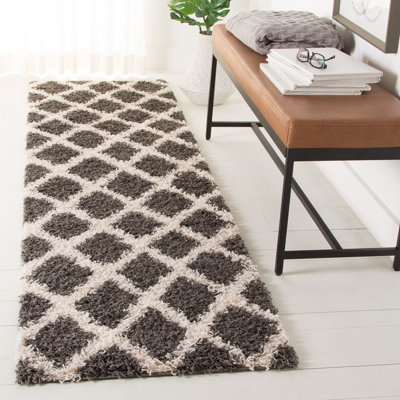Tapis gris foncé / ivoire Skyleen