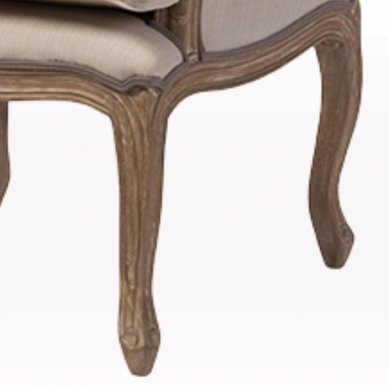 Abingdon Upholstered Wingback Chair