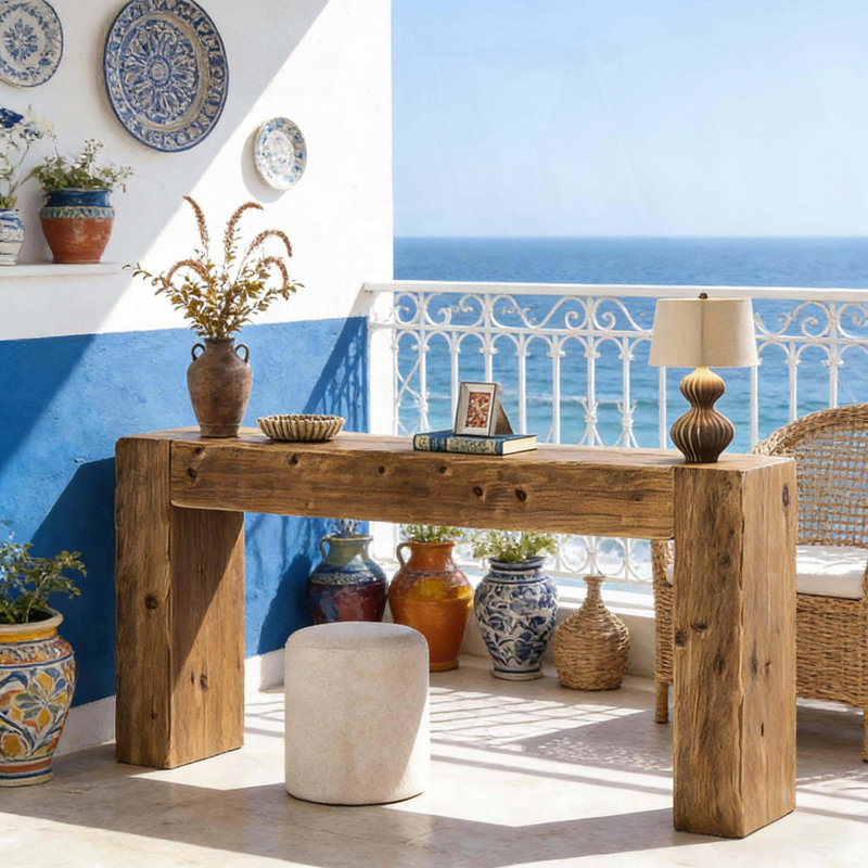 Solid Wood Console Table