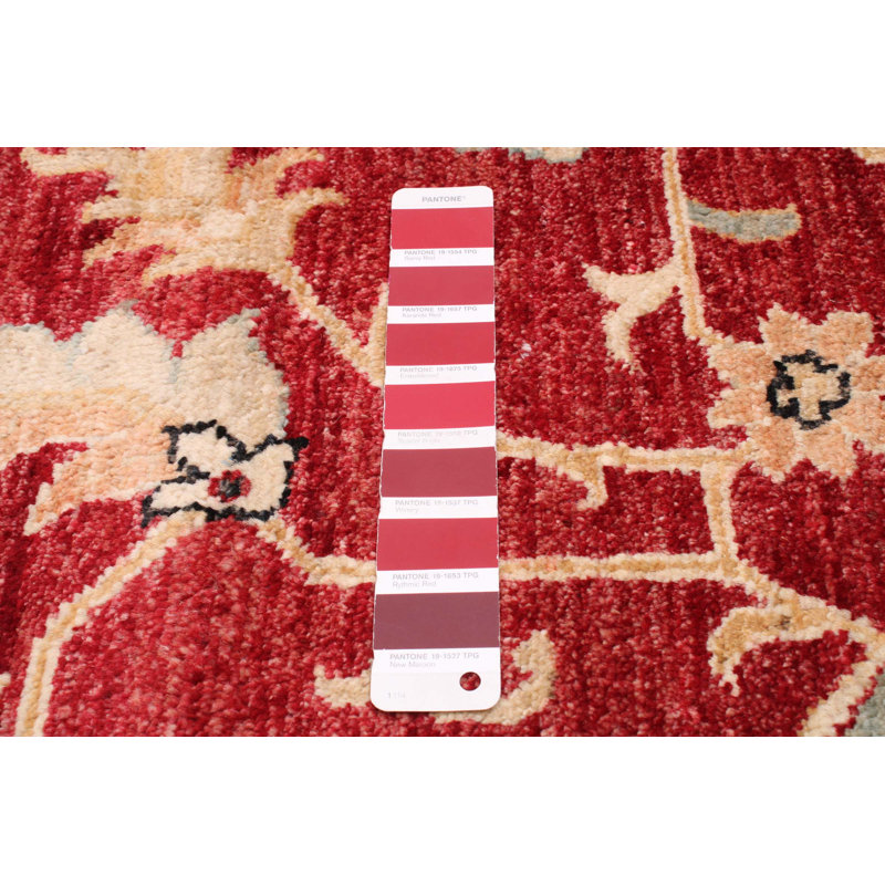 Tapis unique en laine noué à la main 9 pi 2 po x 12 pi 3 po New Age Chobi Finest
