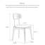 Chaise de salle à manger French
