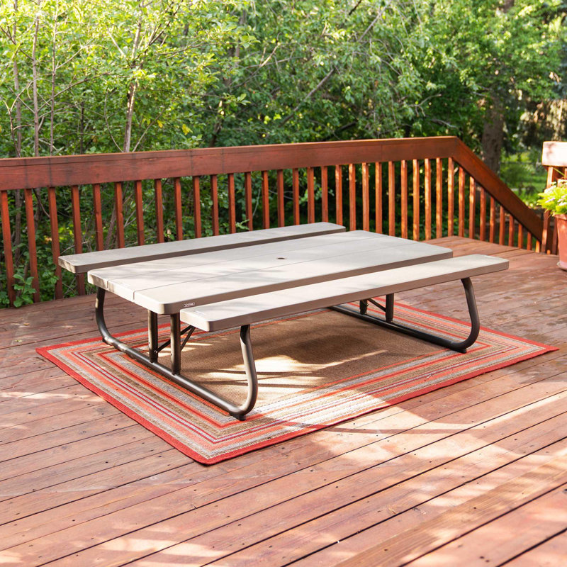 Table de pique-nique pliante classique de 6 pieds