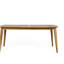 Table de salle à manger d'extérieur avec structure en bois d'acacia, teck