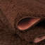 Myshaggy Collection Rugs Solid Design in Brown-1635559965