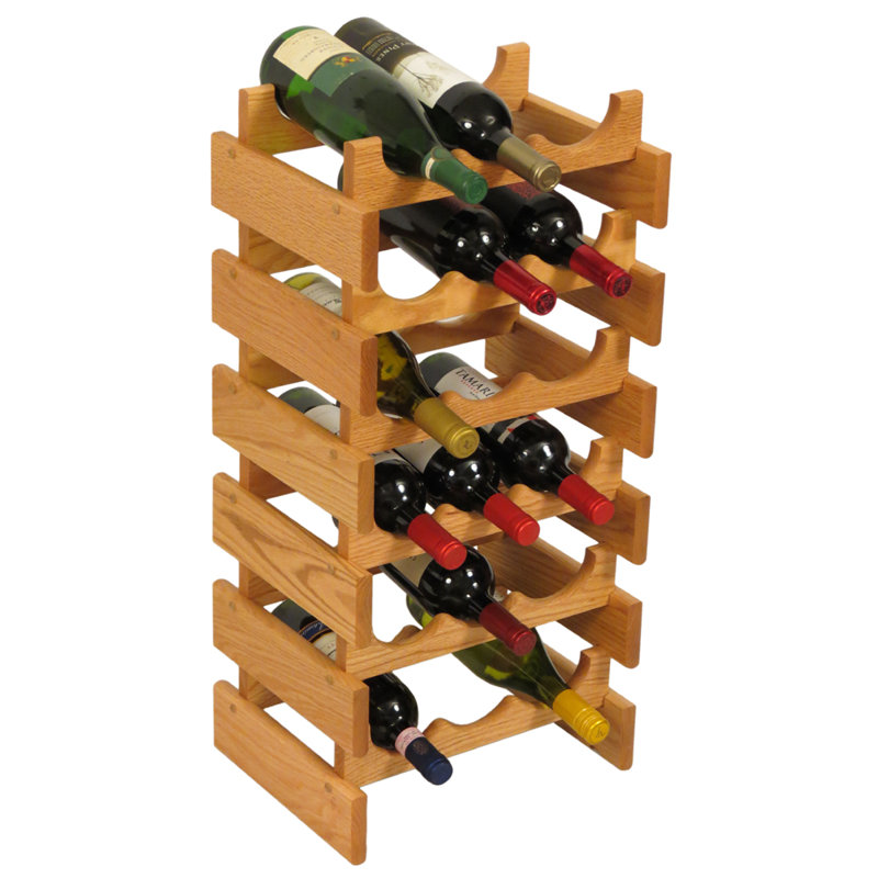 Support à vin Geis, Brut, H 28,375 po x l 14 po x P 10,75 po