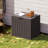 32 Gallon Deck Box Weatherproof Resin Lockable Outdoor Storage for Secure Package Deliveries and Indoor Storage in Garden or Patio, Backyard-108206913