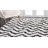 Hempstead Barcelona Shag Hand Tufted Performance Chevron Rug-17579671