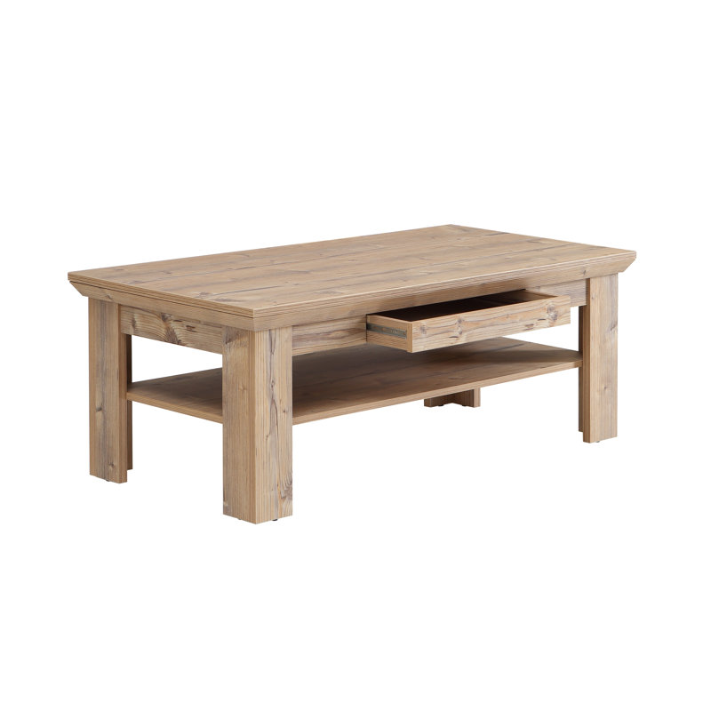 Taumsauk Four Leg Coffee Table with Storage