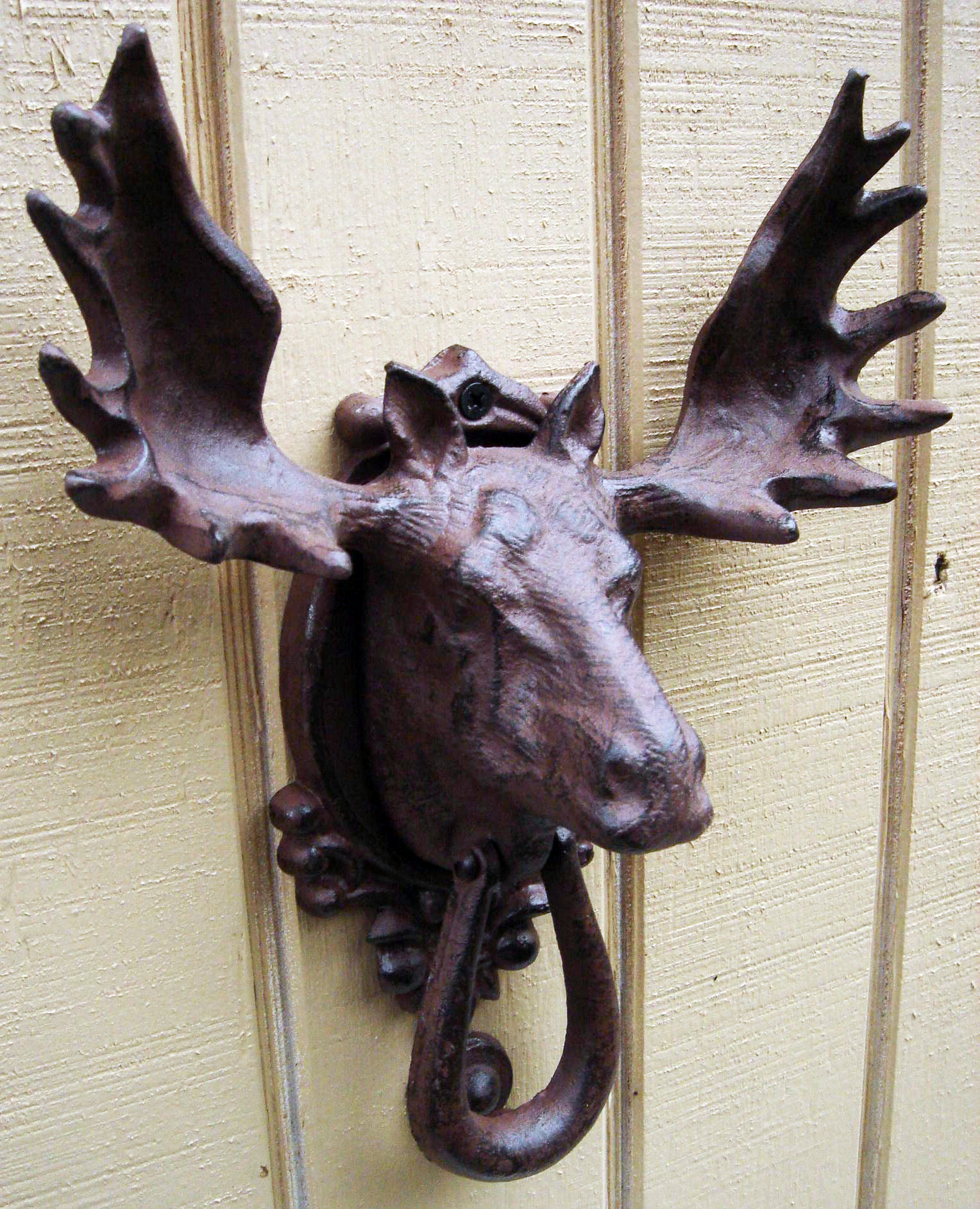 Treasure Gurus Moose Elk Door Knocker & Reviews | Wayfair