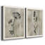 Sumi-e Silhouette I - ensemble de 2 reproductions-1923747516