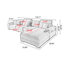 Canapé modulaire 3 pièces rembourré-1678675401-1678675403-1678675407