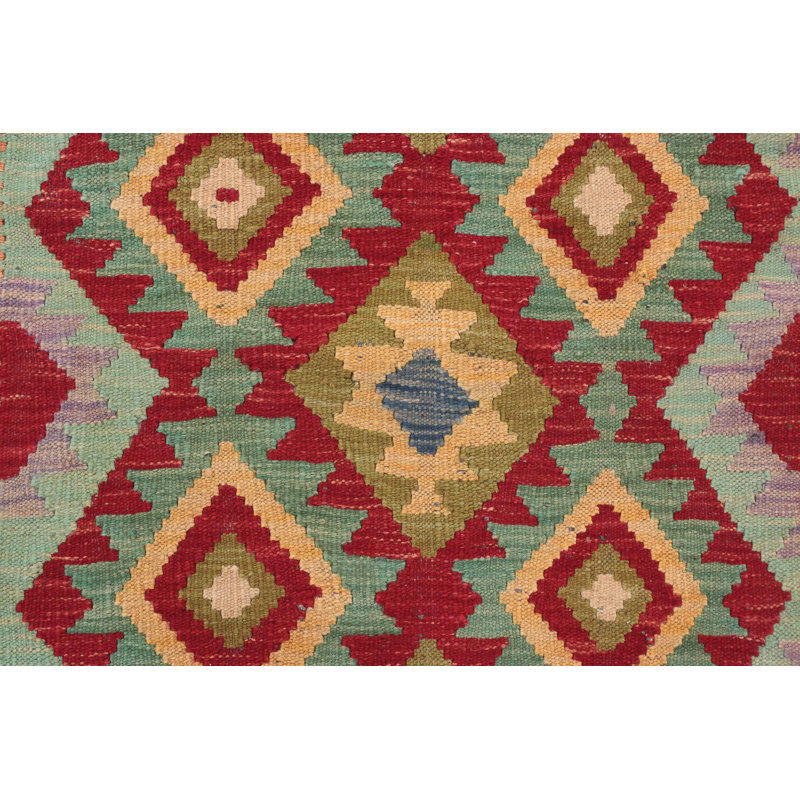 Geometric Hand Woven 95cm X 155cm Area Rug