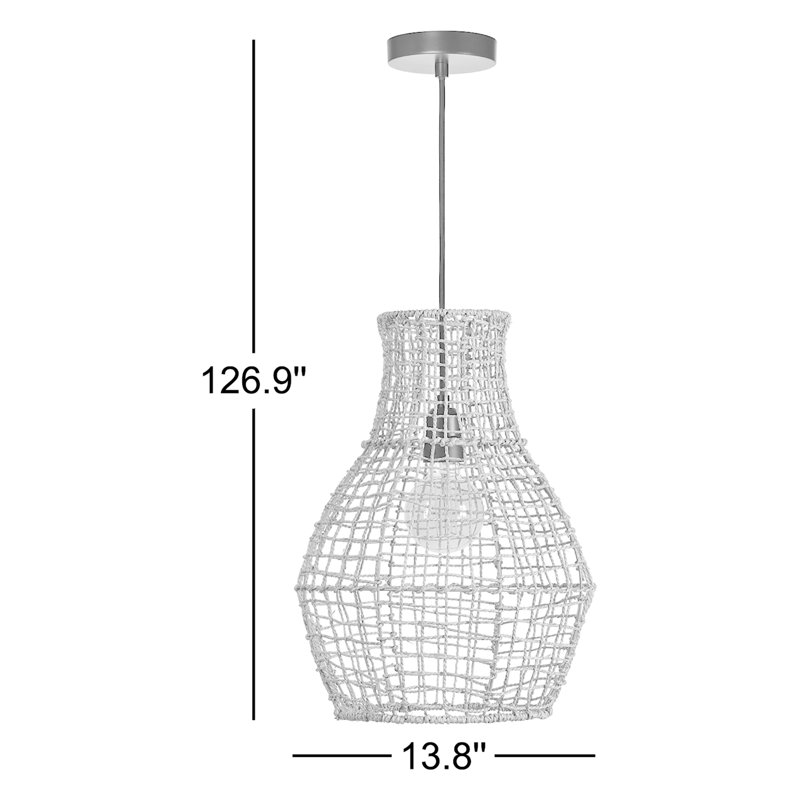 Aalilah 1 - Light Unique/Statement Pendant, Black