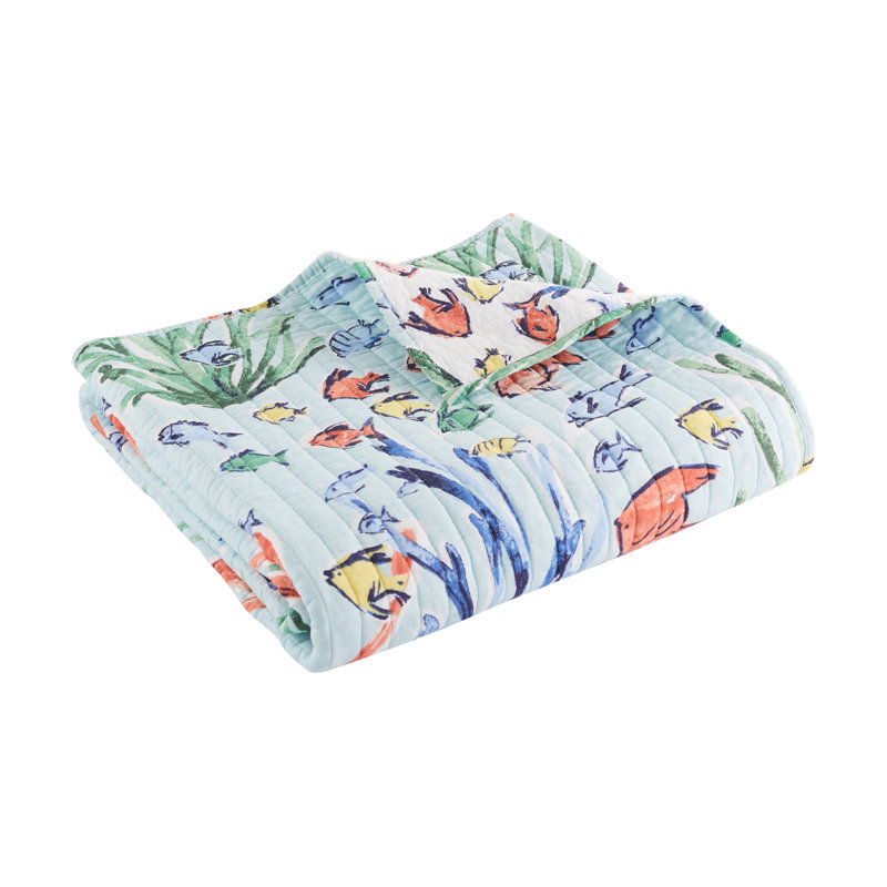 Sancti Petri Quilted Throw