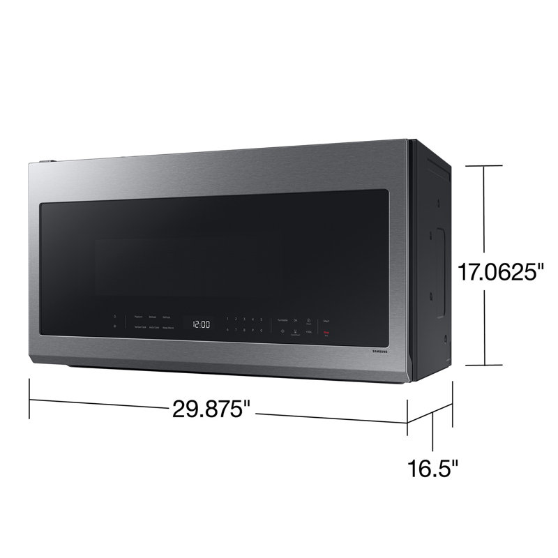 Samsung Over-the-Range Microwave 2.1 cu. ft. with Wi-Fi, Stainless Steel