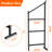 Heavy-Duty Shipping Container Shelving 4-Pack - Adjustable 3-Tier Steel Shelves, 800lb Load Rating per Bracket for Garage & Workshop Storage