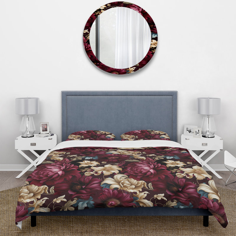 Ensemble de housse de couette Nashom, Housse de couette simple + 1 taie décorative stan