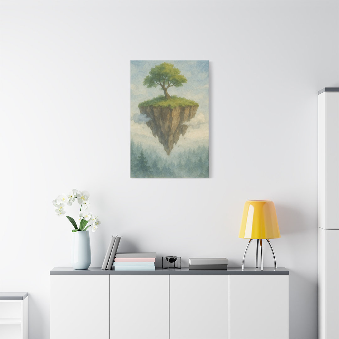 Aaroon Single Picture Frame Print on Canvas
