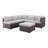 Strawser 83 " W Wicker Patio Daybed with Cushions