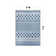 Ramveer Geometric Ivory/Blue Reversible Indoor/Outdoor Area Rug