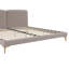 Exquisite Upholstered Platform Bed with Dual - Panel Headboard, Low - Profile Design, and Sturdy Support for a Comfortable and Modern Bedroom Experience-624917097