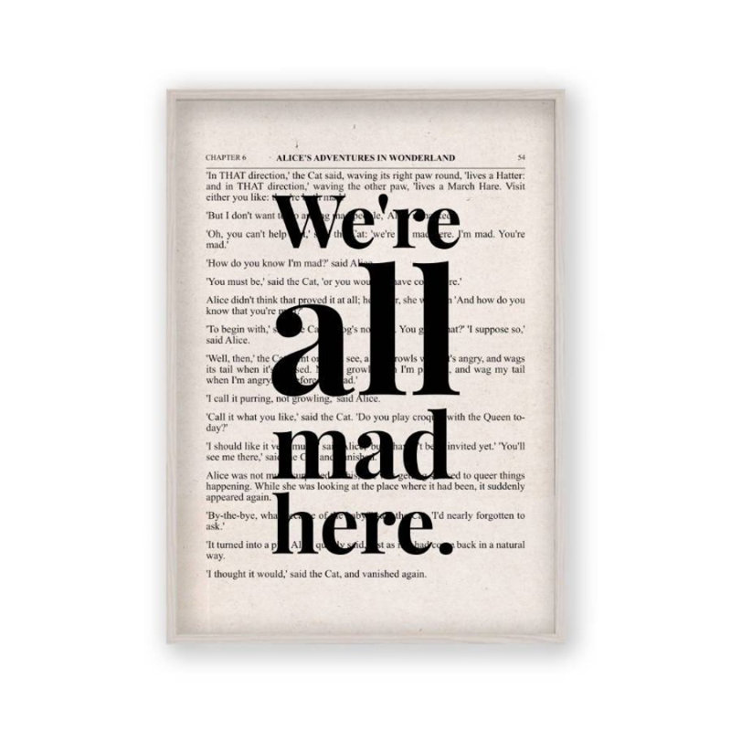 Print, White Oak Frame, 31 cm H x 22 cm W