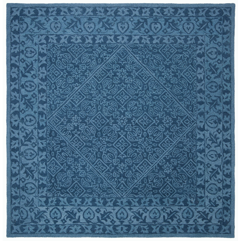 Dominike Oriental Wool Hand Tufted Area Rug, Square 152cm