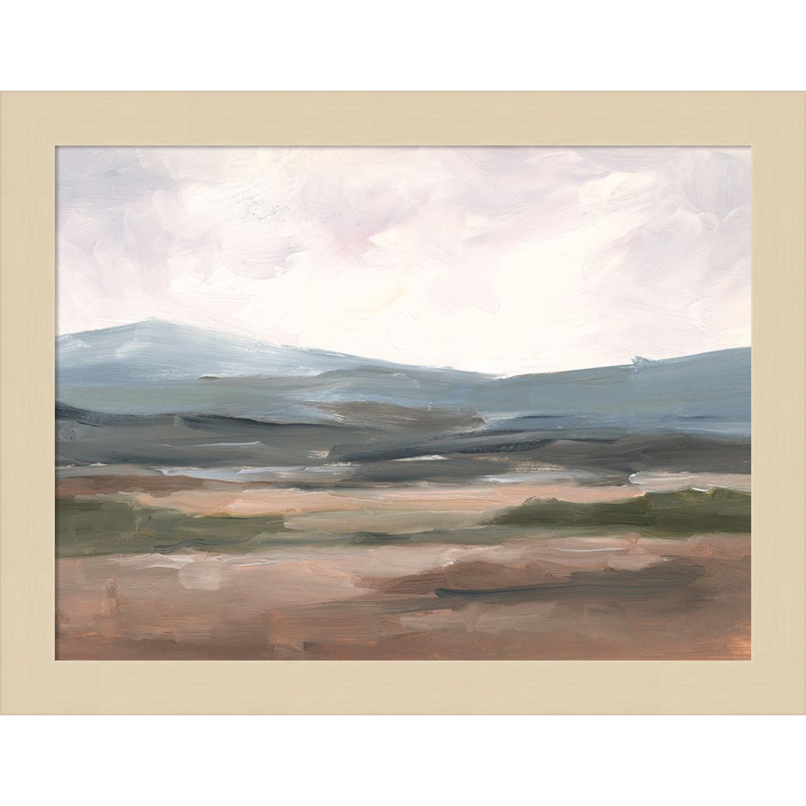 Ethan Harper "Serene Mountain Study I" Print, Brown, 10" H x 13" W