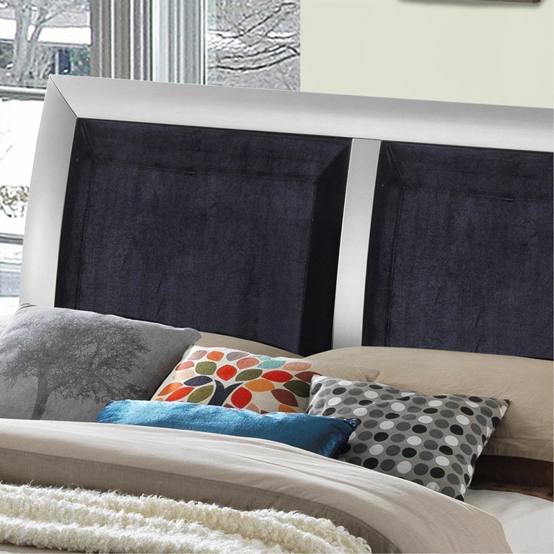 Contemporary Champagne Full Bed