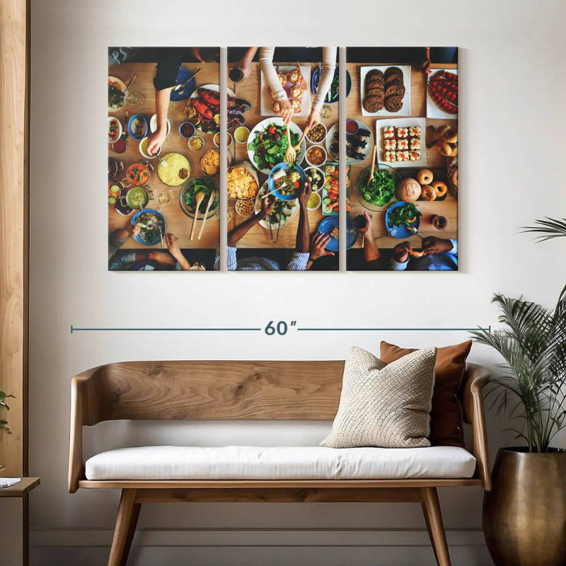 Yarlin Dinner Party, 32" H x 50" W