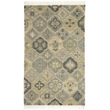 Pali Evergreen Handwoven Jute Rug
