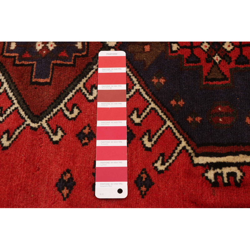 Anzaldua Red Rug 3'3" x 4'9"