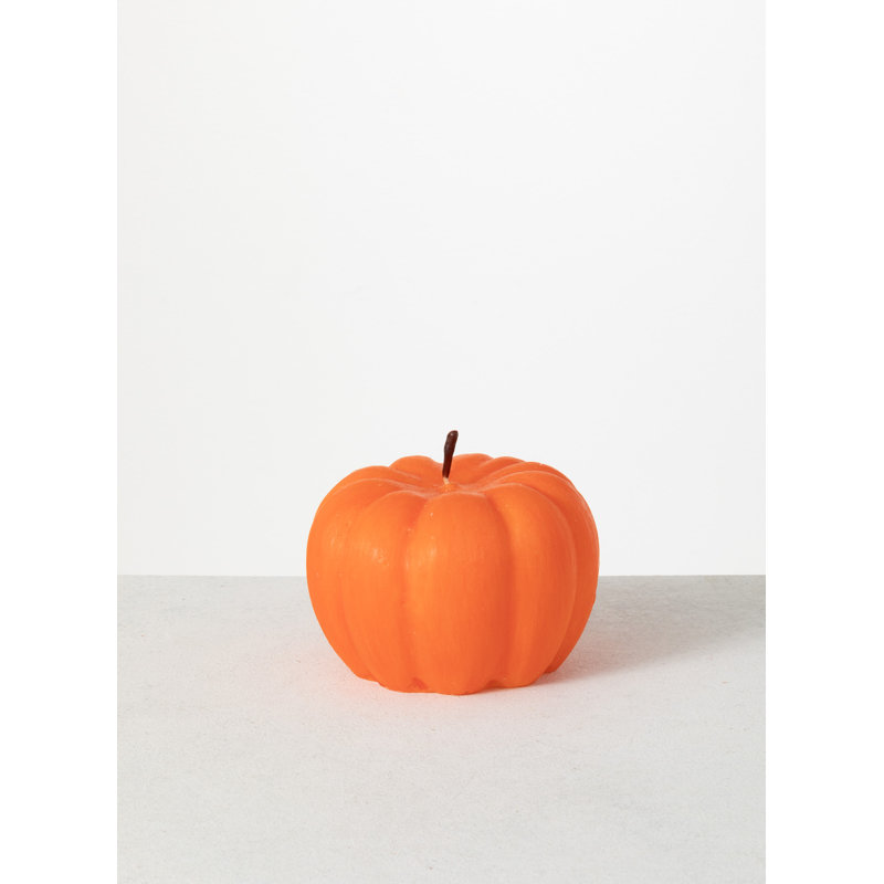 Bougie fantaisie non parfumée, Orange